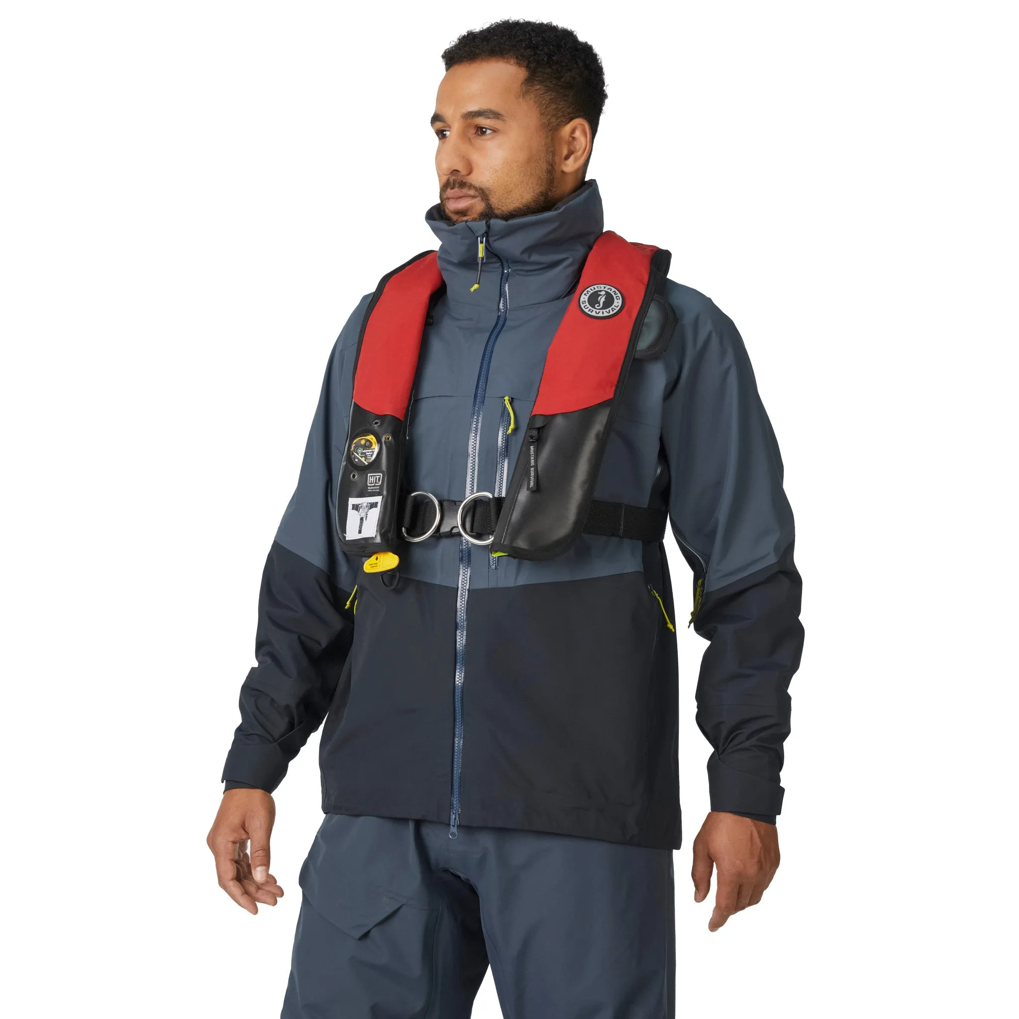 HIT Hydrostatic Inflatable PFD with Tether Point