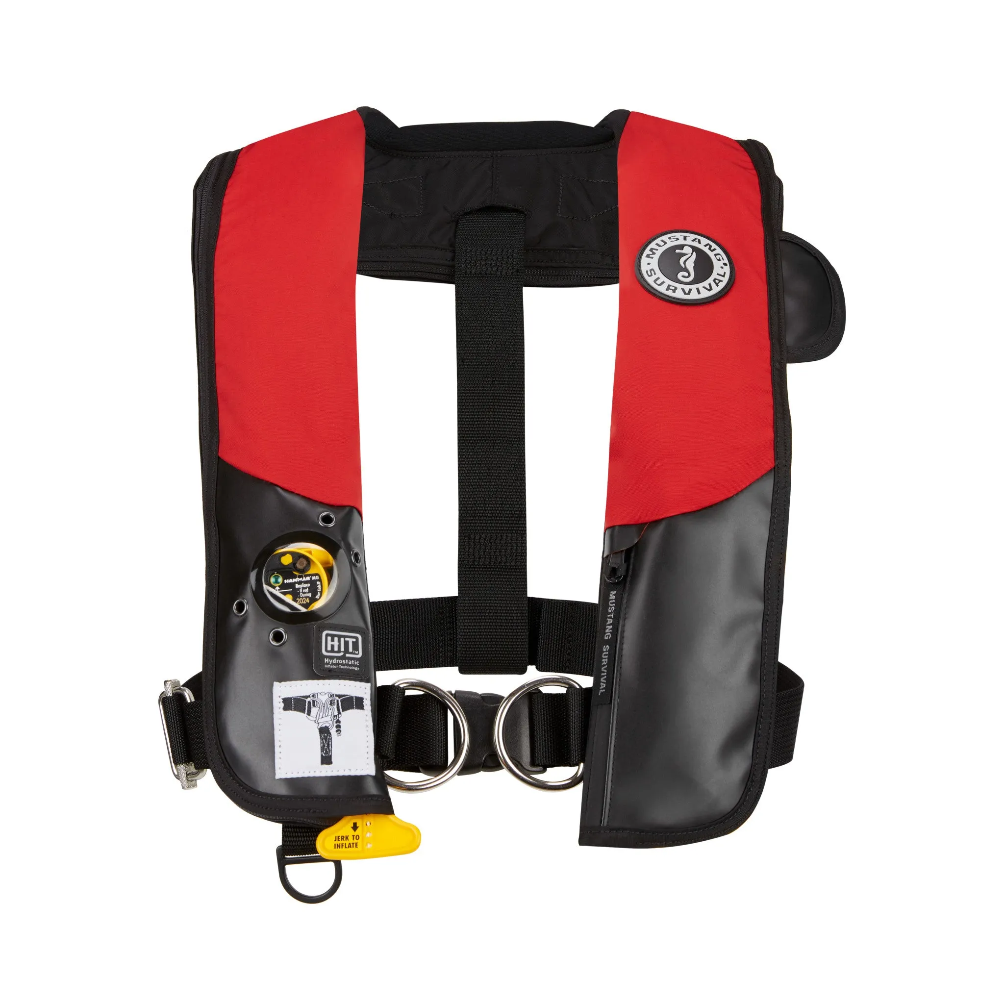 HIT Hydrostatic Inflatable PFD with Tether Point