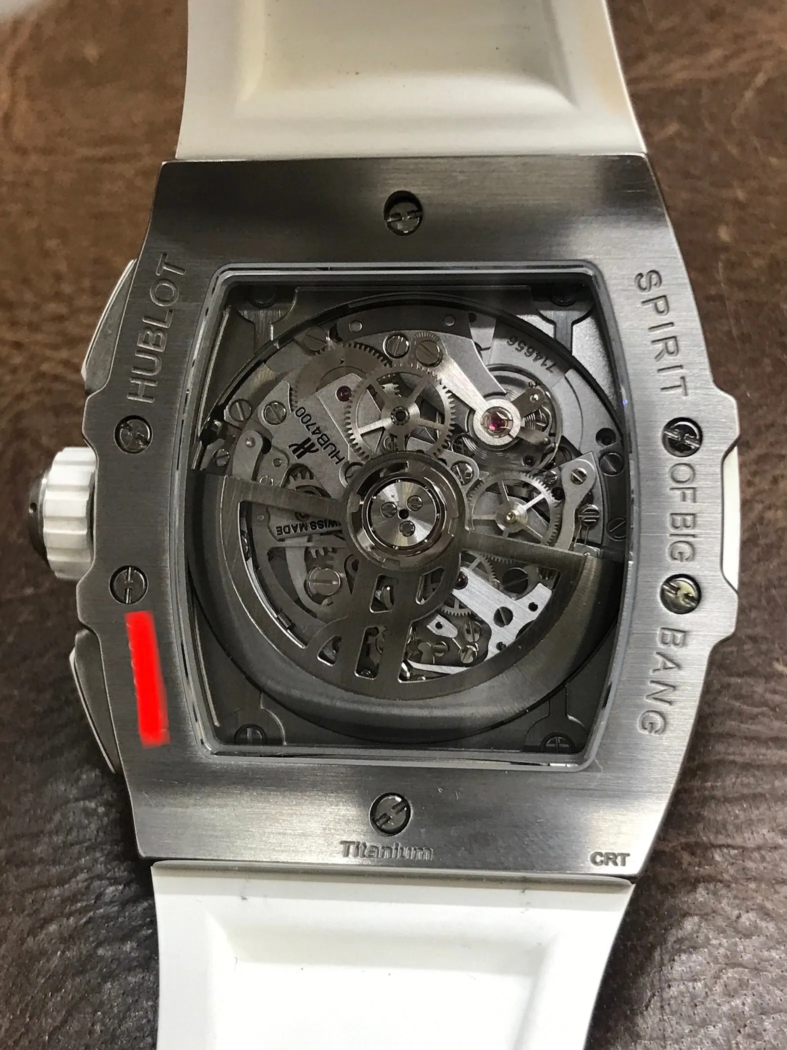 Hublot Spirit of Big Bang Diamond 642.NE.2010.RW.1604 Skeleton Dial Automatic Men's Watch