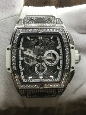 Hublot Spirit of Big Bang Diamond 642.NE.2010.RW.1604 Skeleton Dial Automatic Men's Watch