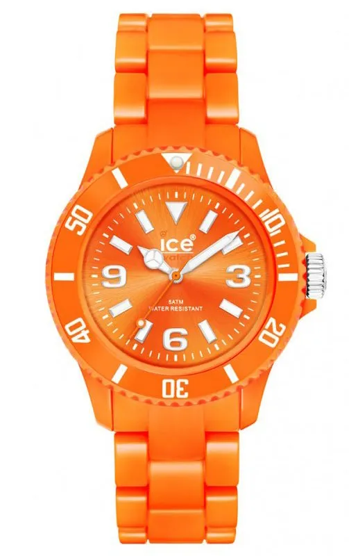 Ice-Watch Classic Solid Polyamide Unisex Orange Watch Quartz CS.OE.U.P.10