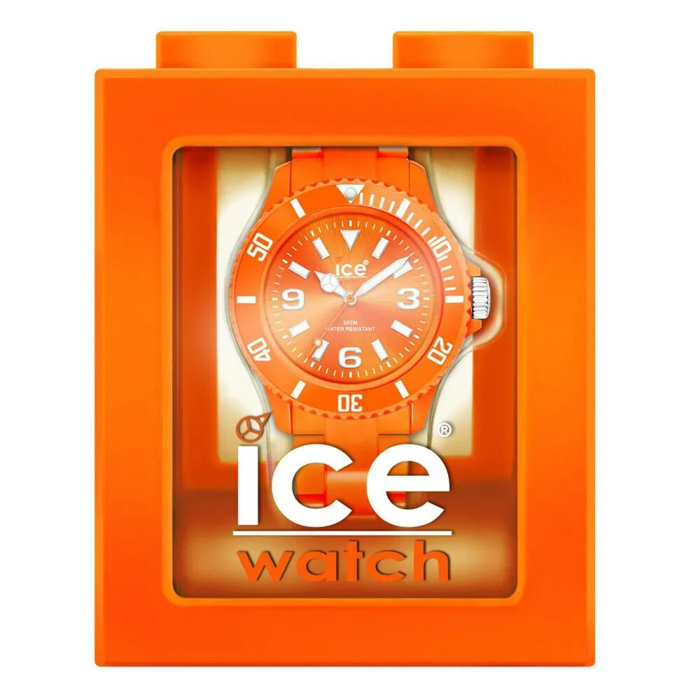 Ice-Watch Classic Solid Polyamide Unisex Orange Watch Quartz CS.OE.U.P.10