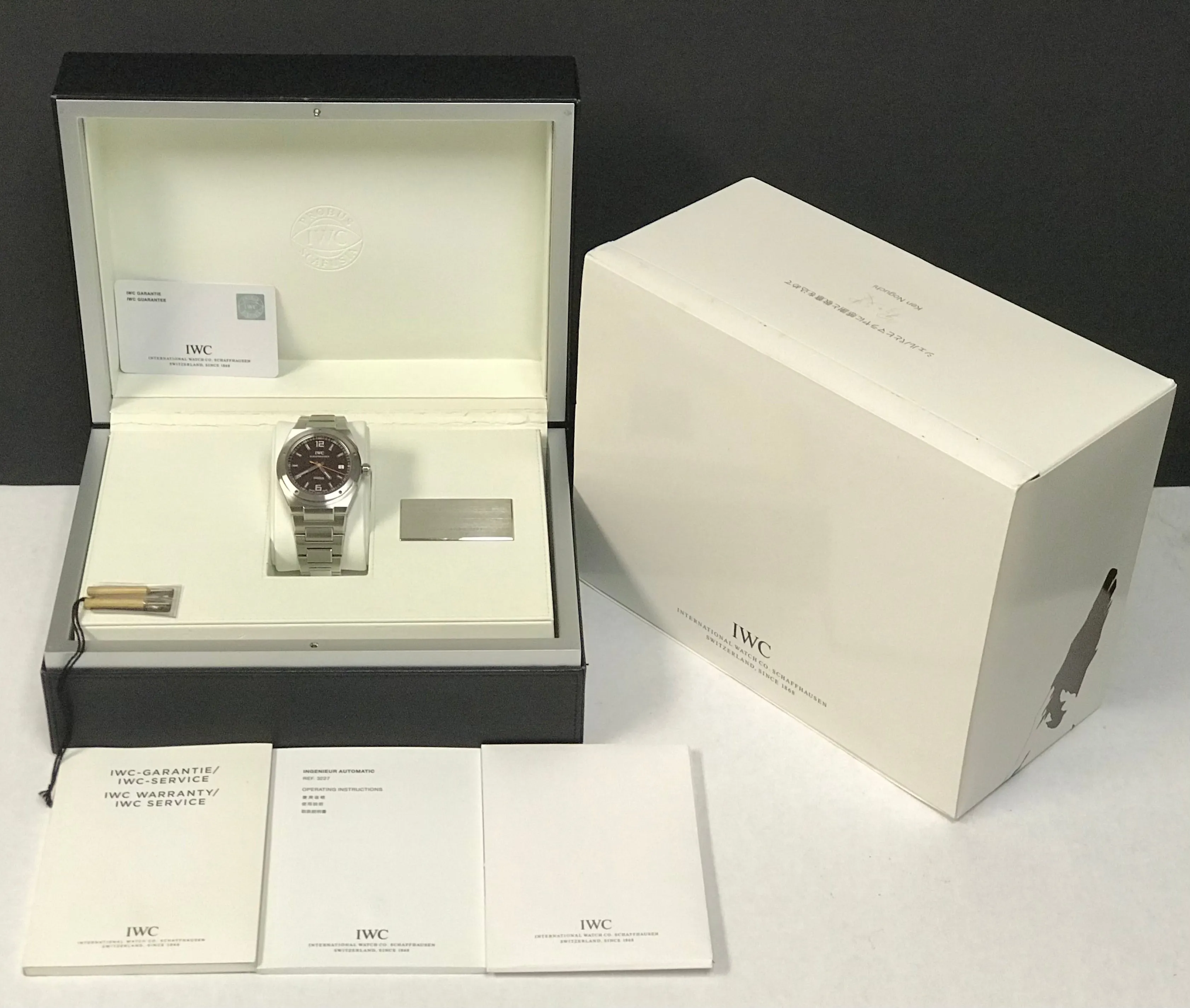 IWC Ingenieur Ken Noguchi Sherpa fund 200pcs L.E IW322712 Brown Dial Automatic Men's Watch