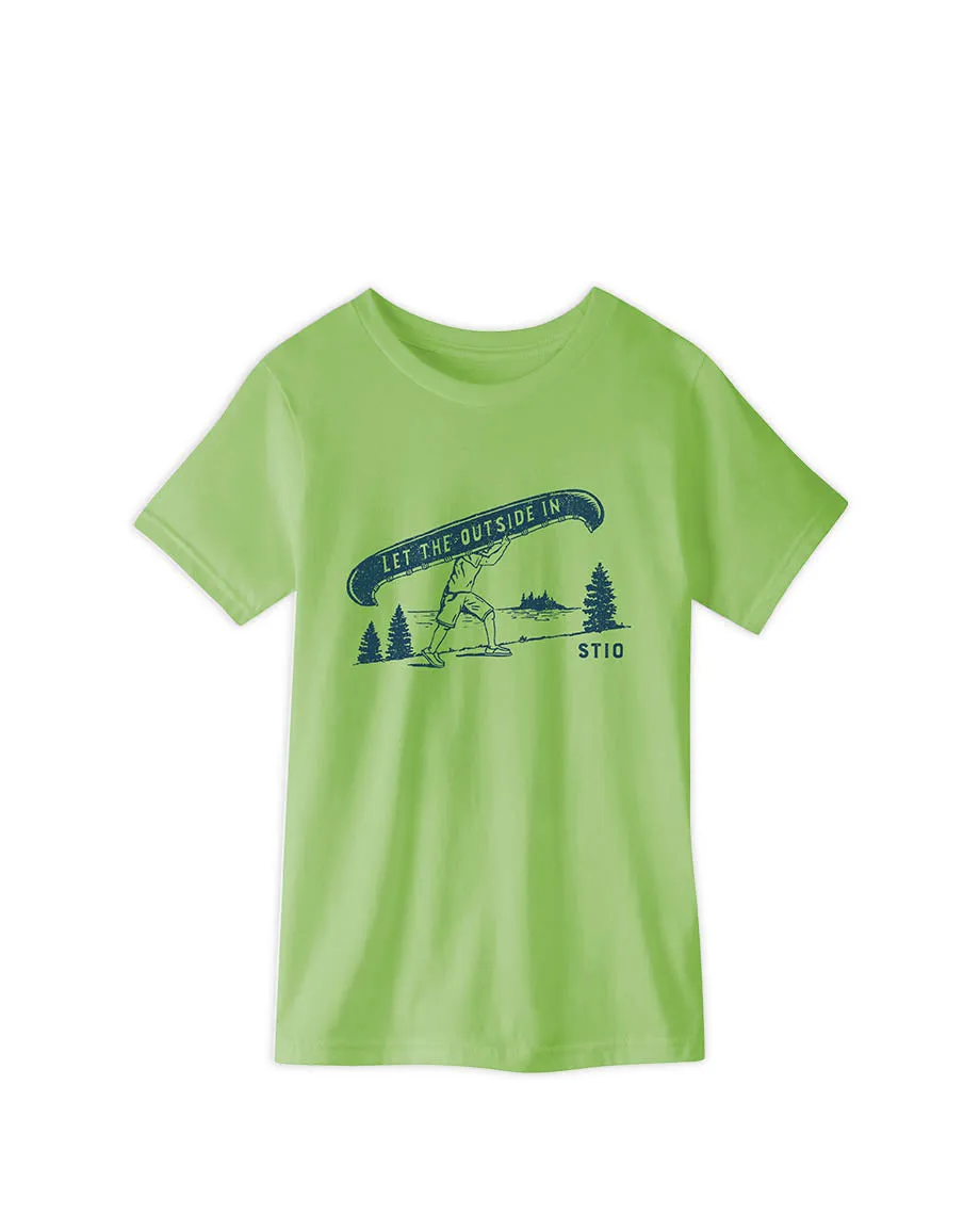 Kids' Camp Canoe Tee