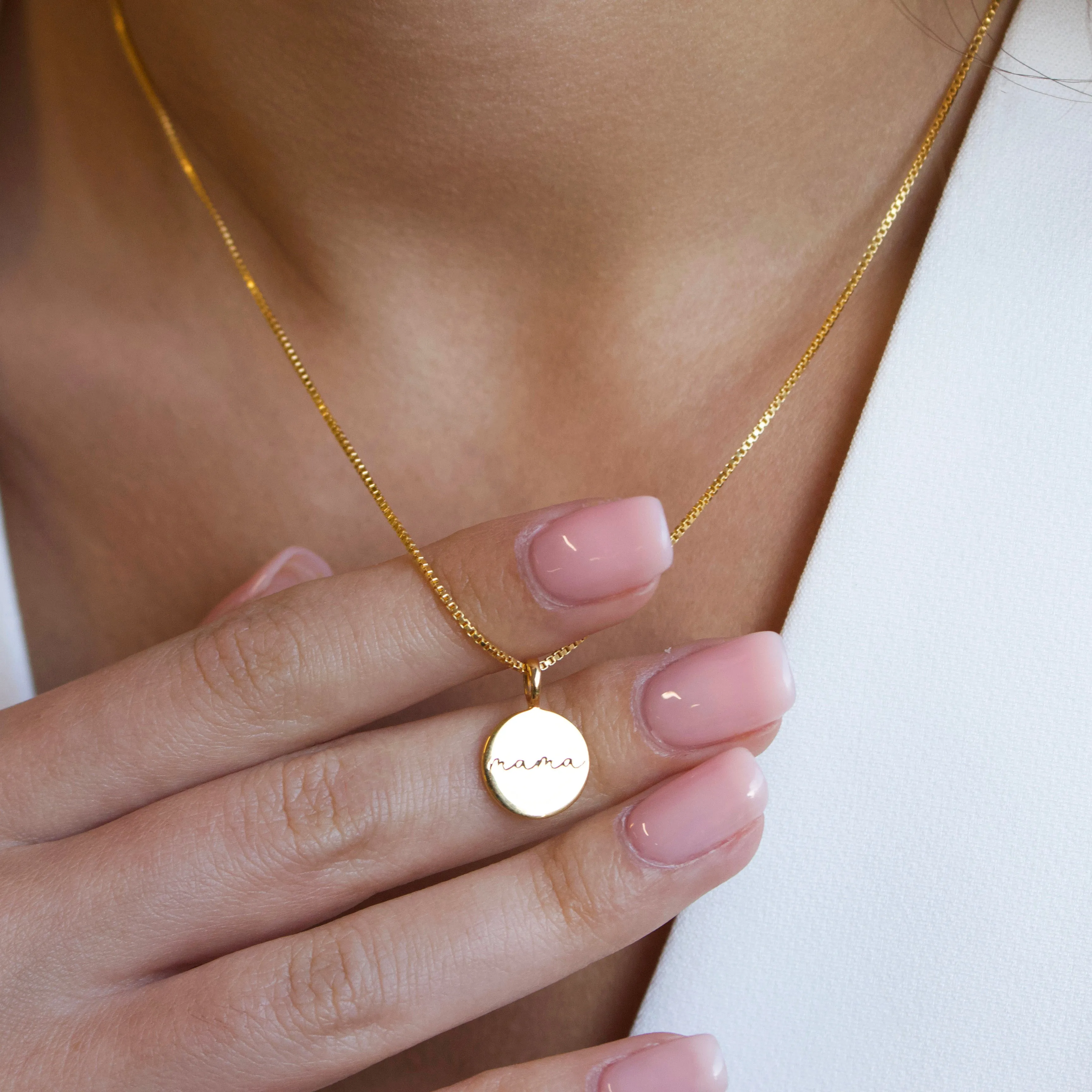 Mama Coin Necklace