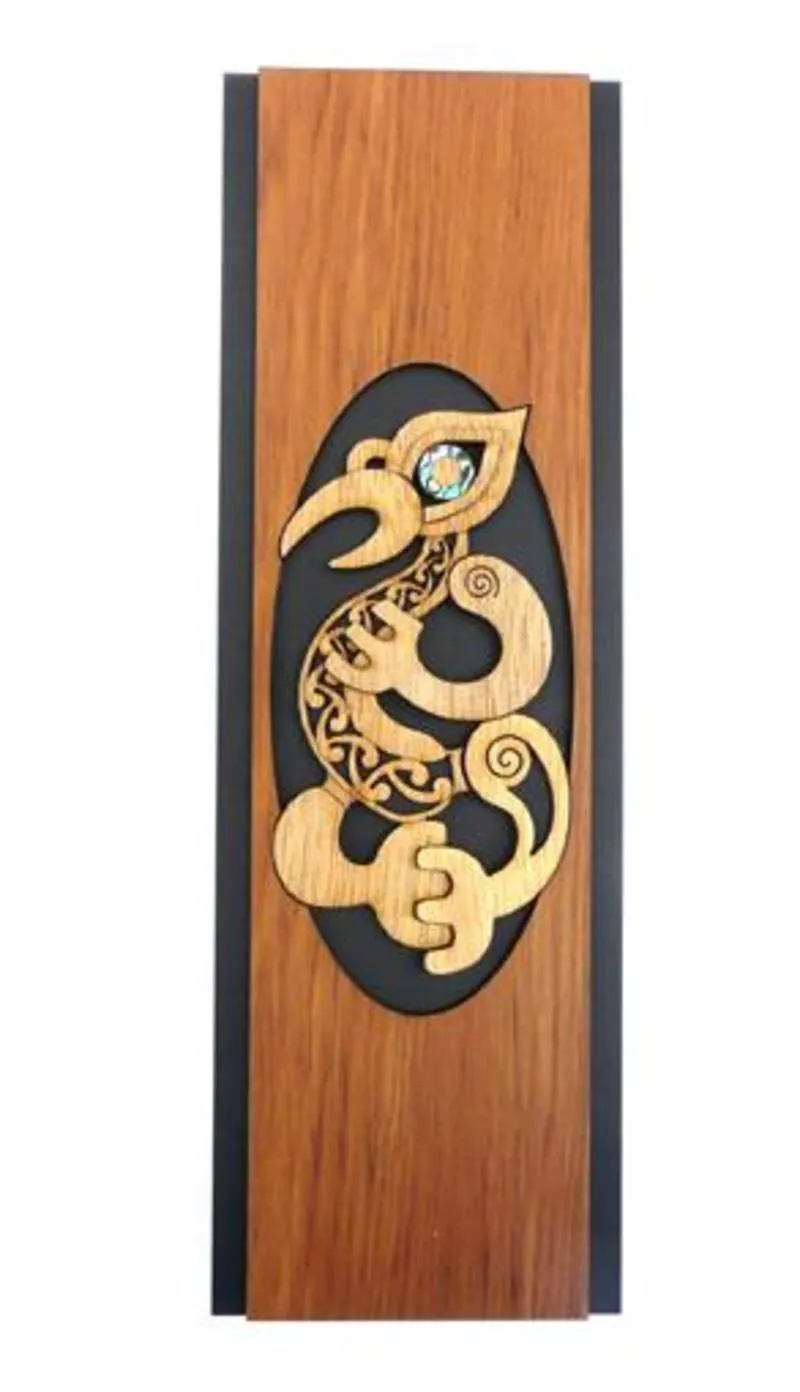 Maori Manaia Rimu Wall Art