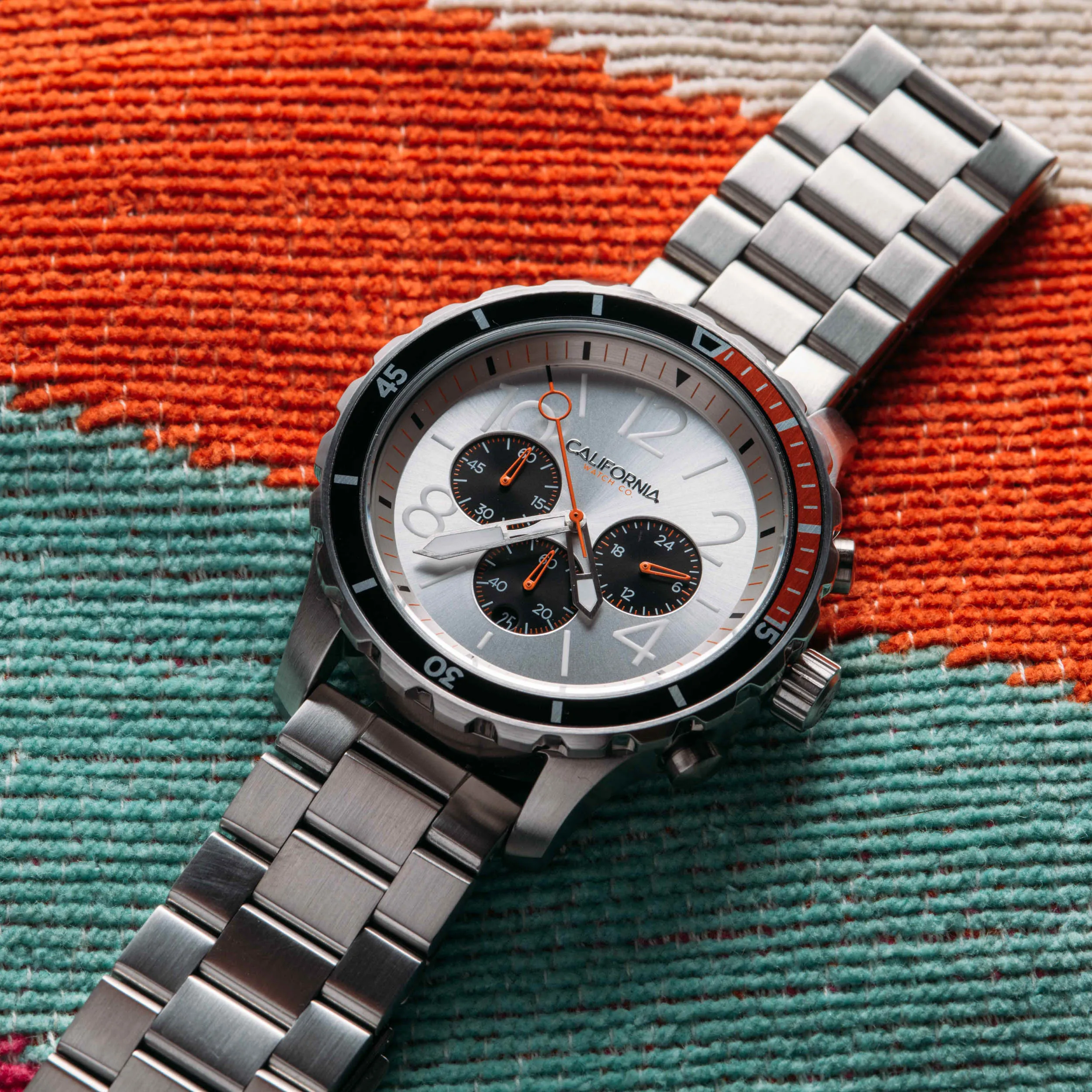 Mavericks Chrono SS Silver Orange