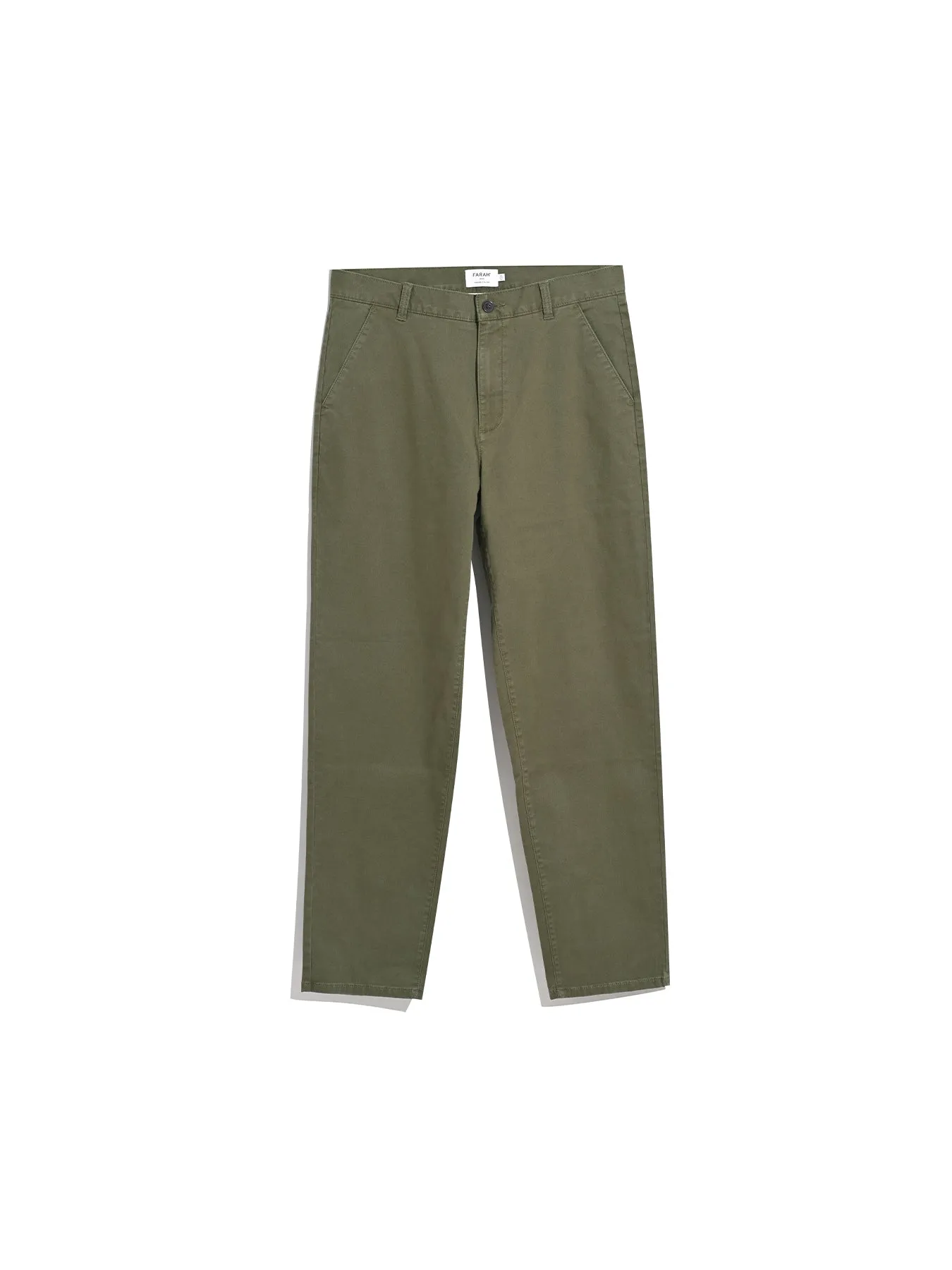 Norwood Regular Fit Chinos In Olive Green