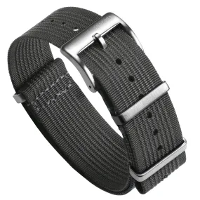 Ocean-Scout Nylon Watch Strap - Grey