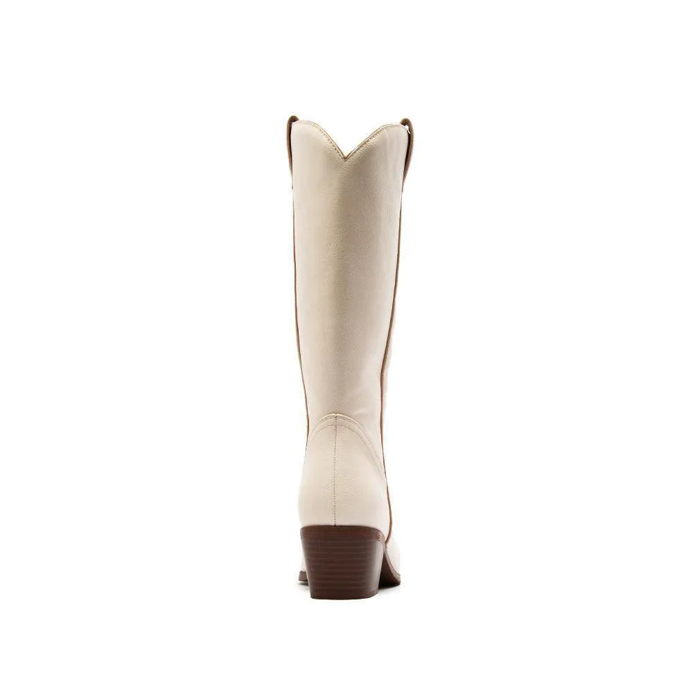 Off White Cowgirl Boot