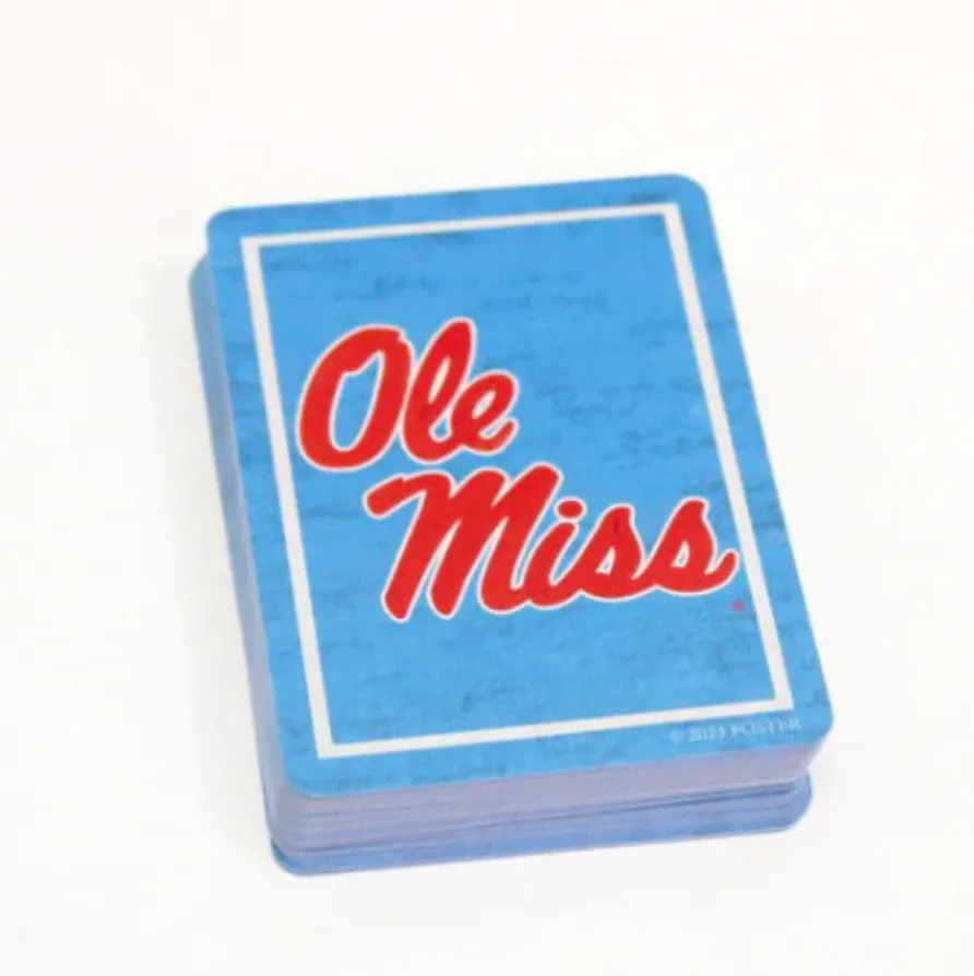 Ole Miss Playing Cards