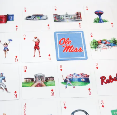 Ole Miss Playing Cards