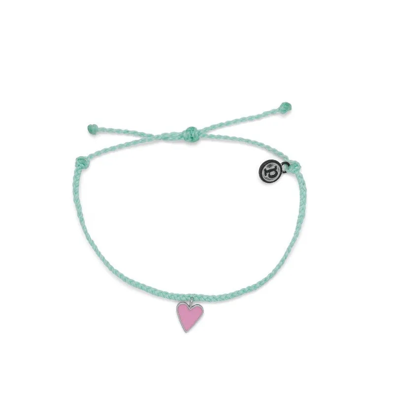 PETITE HEART CHARM BRACELET | PURA VIDA