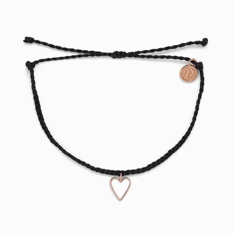 PETITE HEART CHARM BRACELET | PURA VIDA