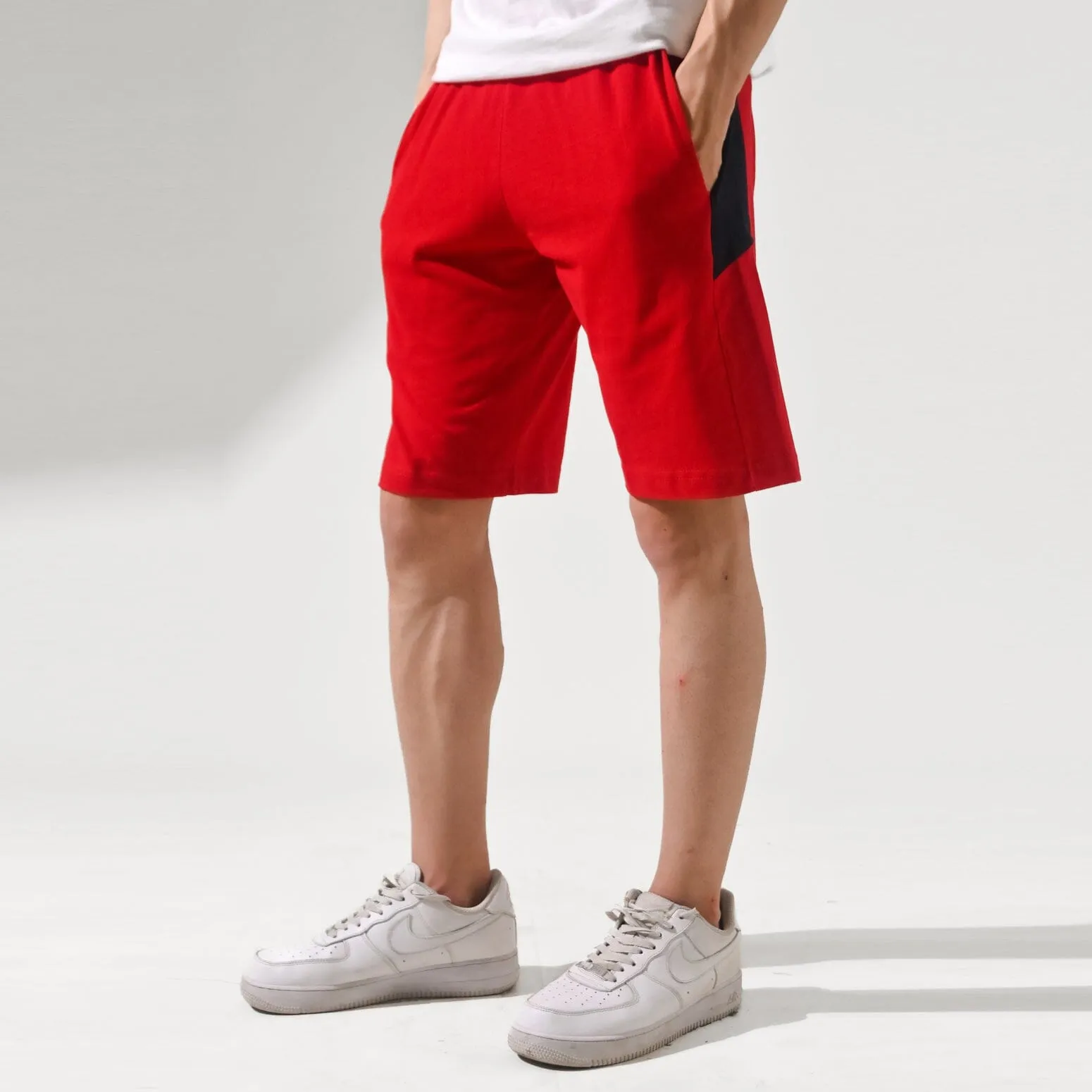 Polo Republica Men's Foshan Contrast Panel Pique Shorts