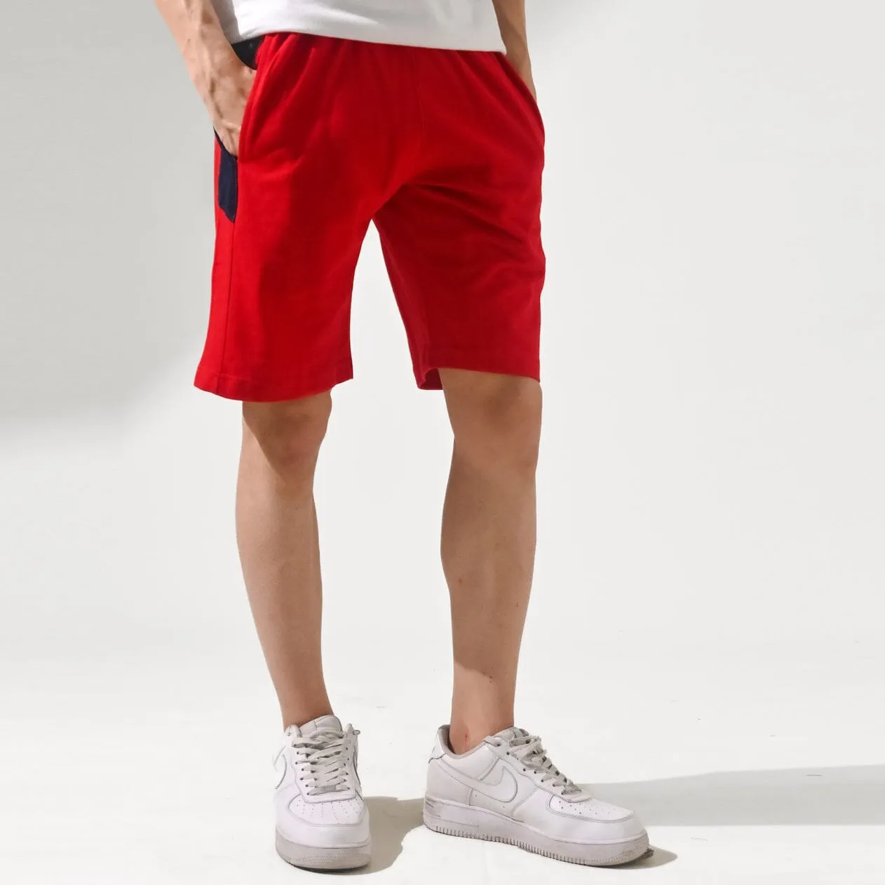 Polo Republica Men's Foshan Contrast Panel Pique Shorts