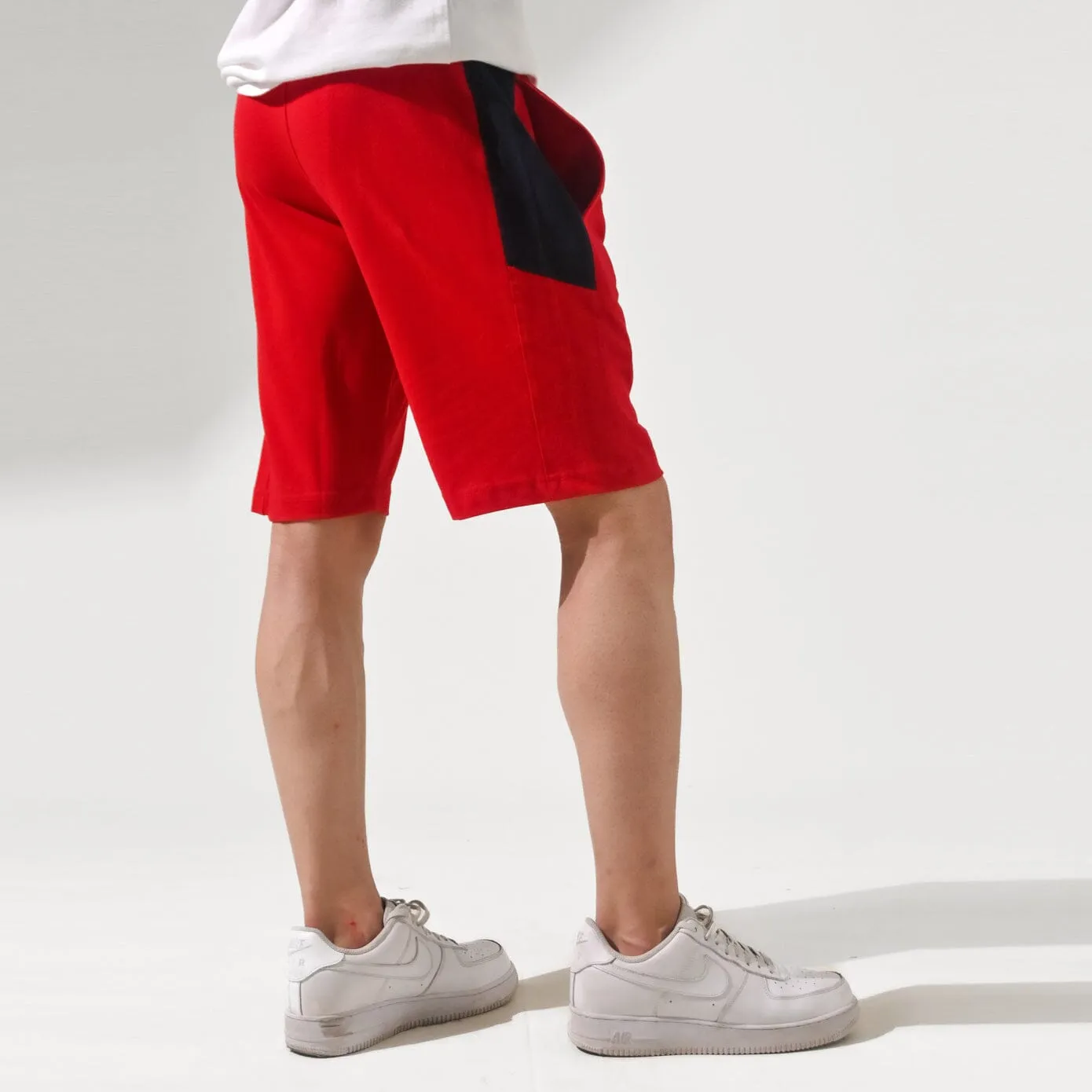 Polo Republica Men's Foshan Contrast Panel Pique Shorts