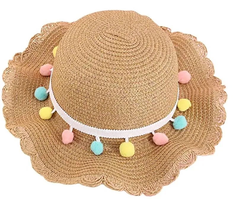 Pom Sun Hat   Purse Set