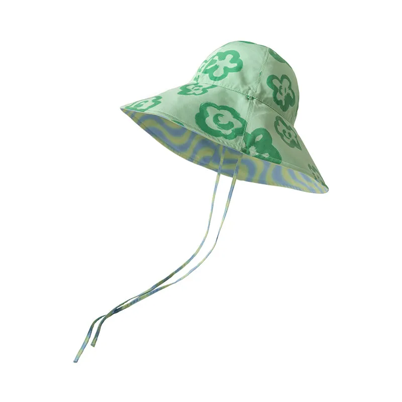 "Day Dream" Reversible Sun Hat - Green