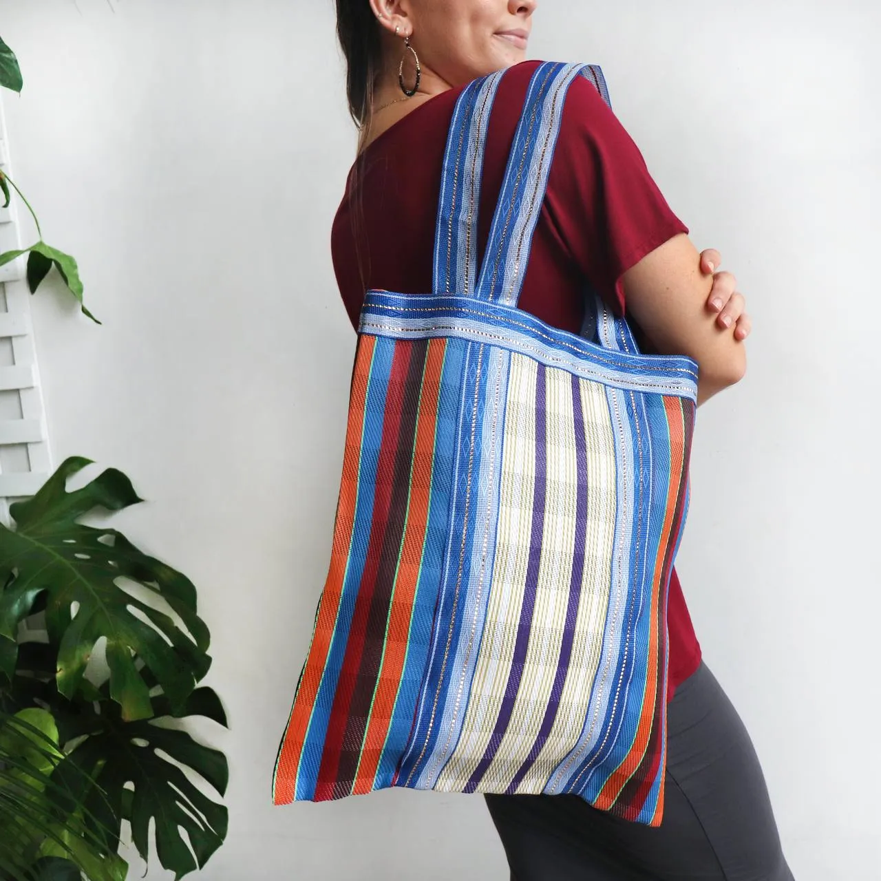 Retro Shopping Tote