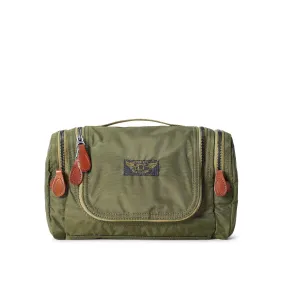 RRL Nylon Canvas Travel Kit Olive Drab