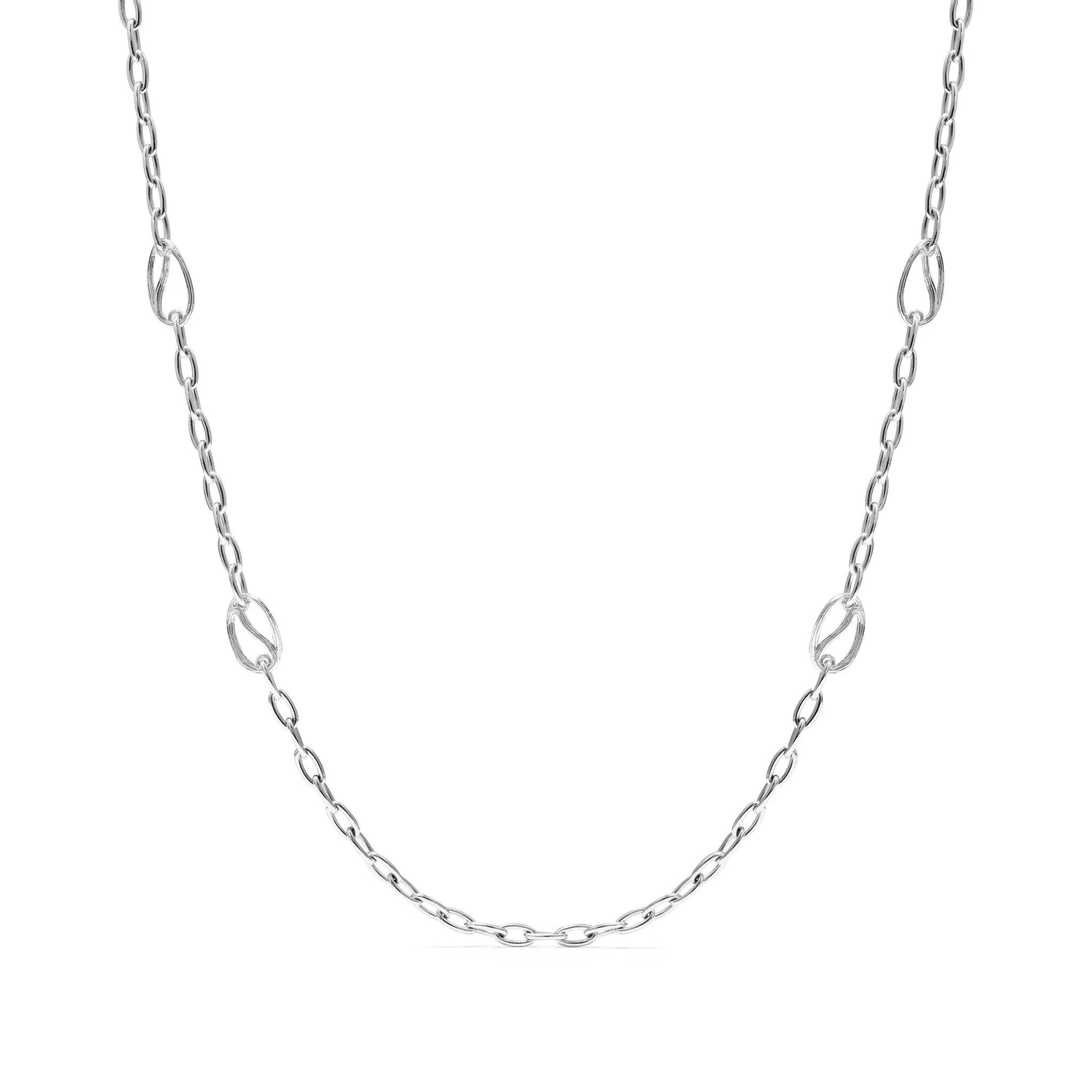 Santorini Long Link Necklace