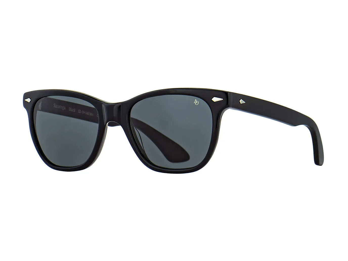 Saratoga Black Grey Nylon Lens Polarised