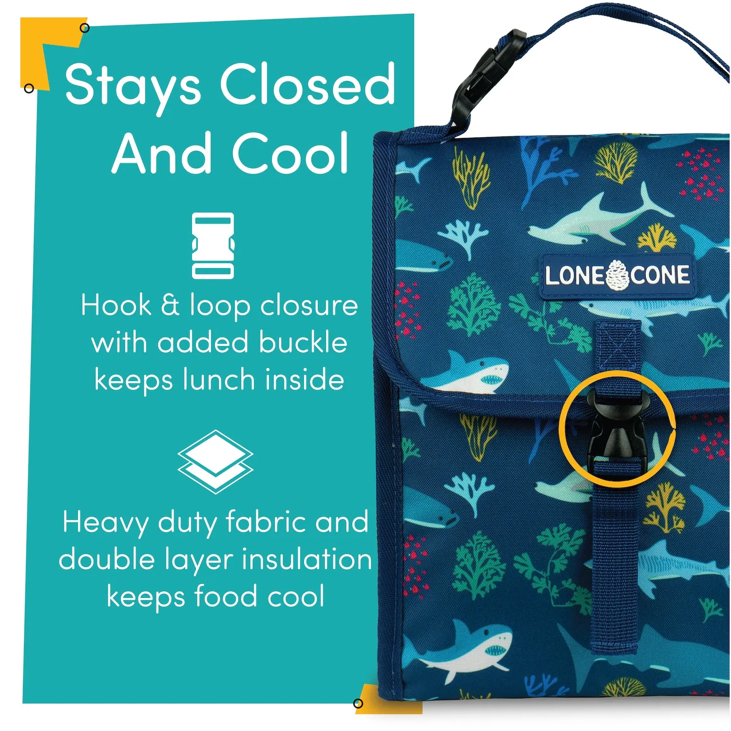 Shark Attack Lunchbag