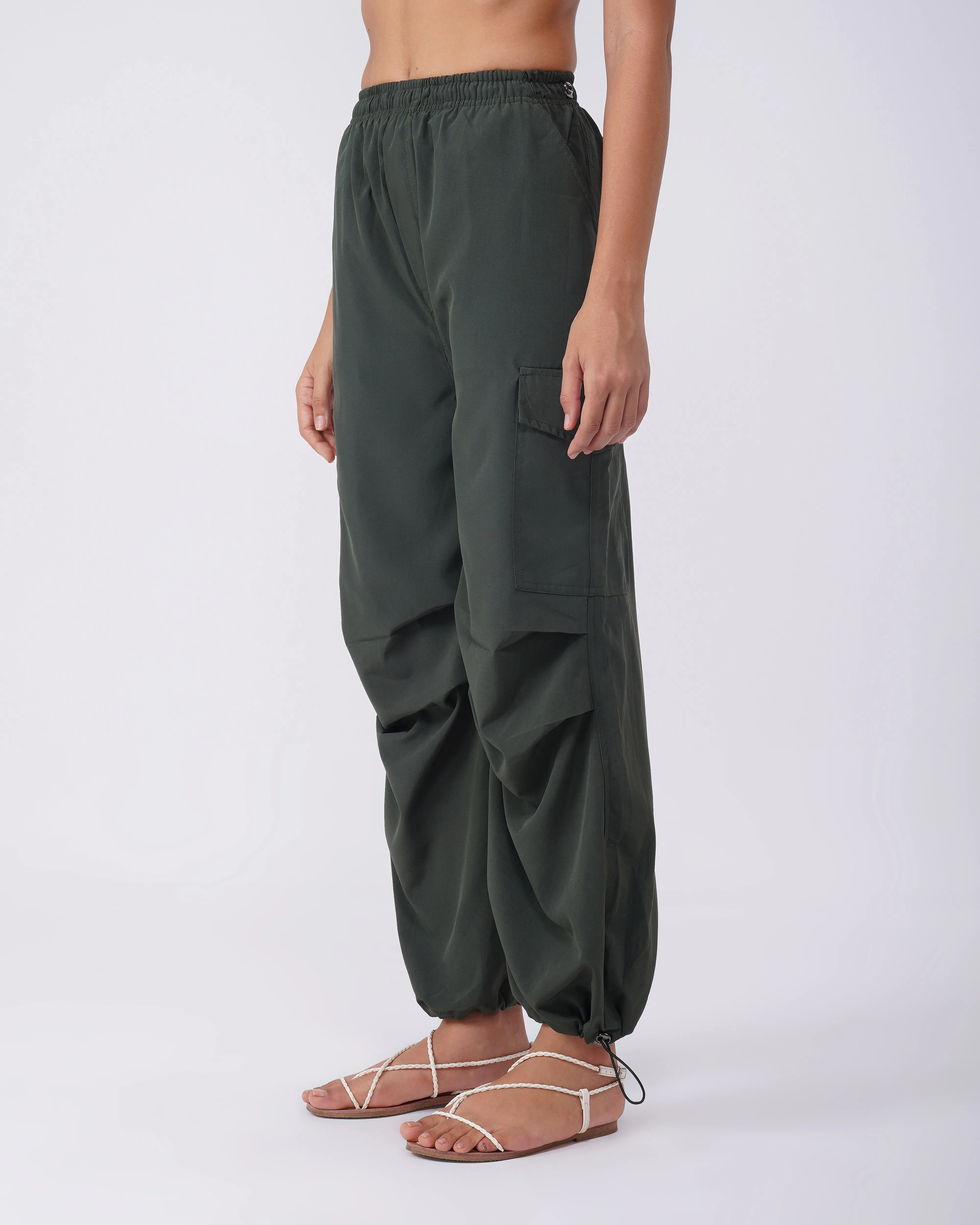 SIDE ADJUSTERS PARACHUTE PANTS