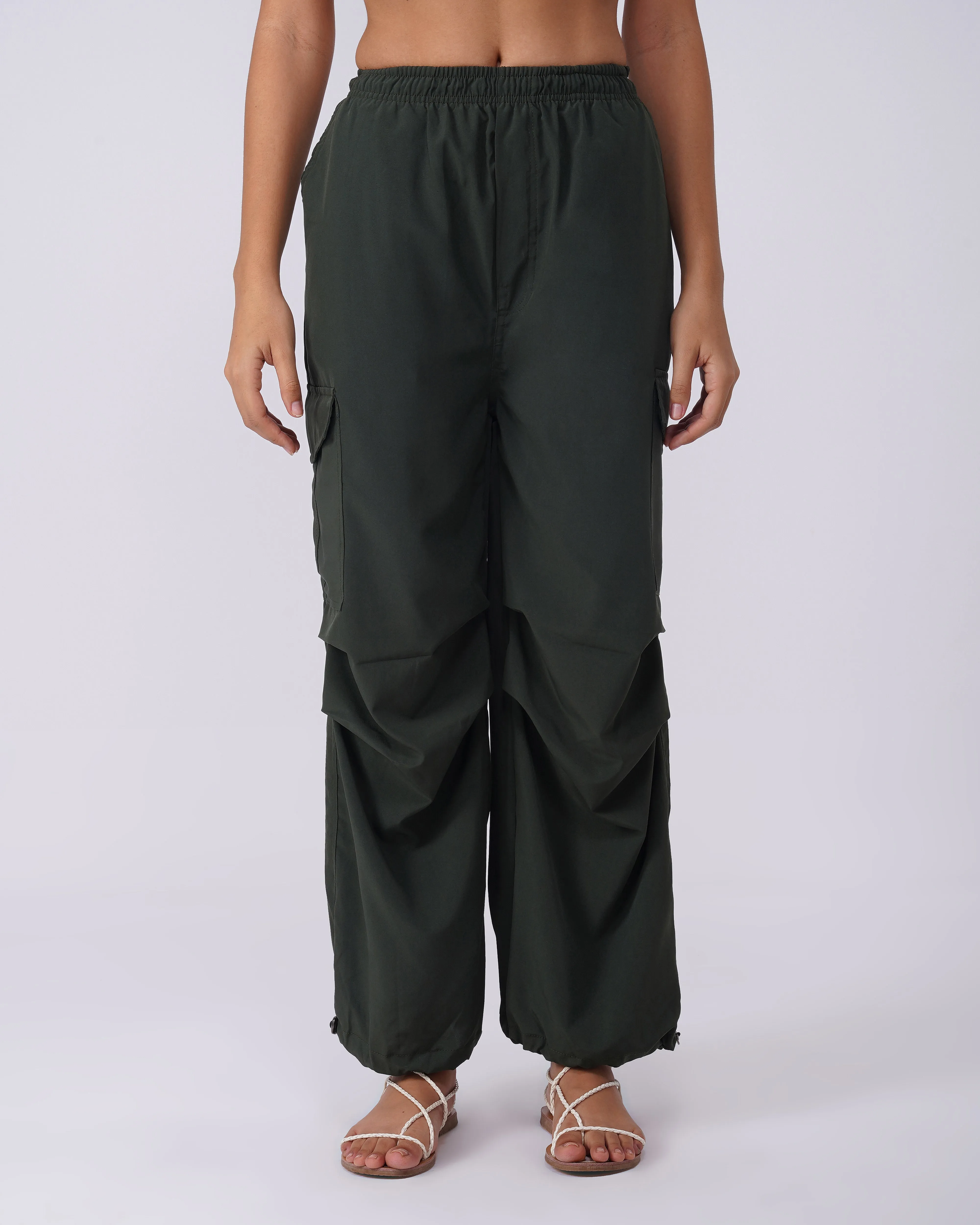 SIDE ADJUSTERS PARACHUTE PANTS