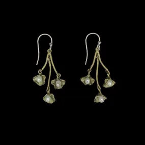 Silver Falls Earrings - Dangle Wire