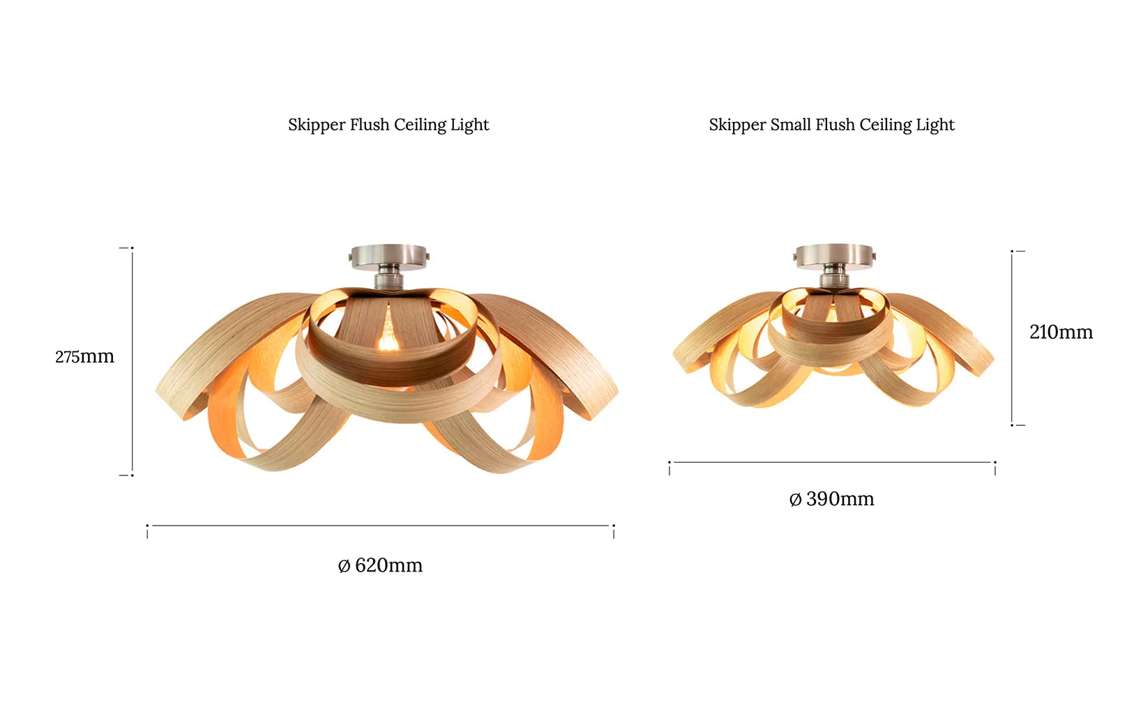 Skipper Small Flush Ceiling Light