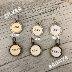 Small Charm Personalization