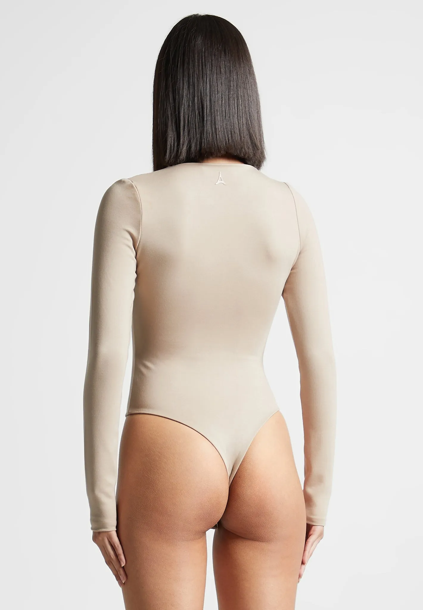 Éternelle Long Sleeve Bodysuit - Beige