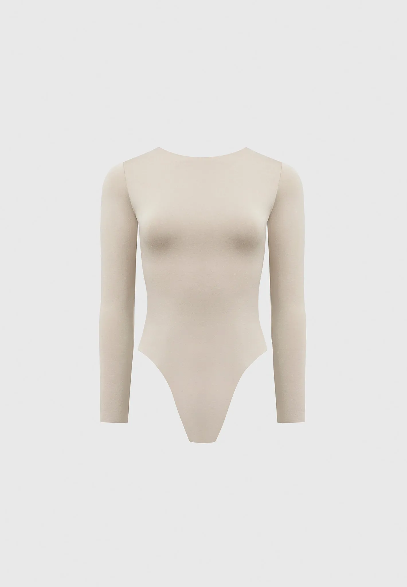 Éternelle Long Sleeve Bodysuit - Beige