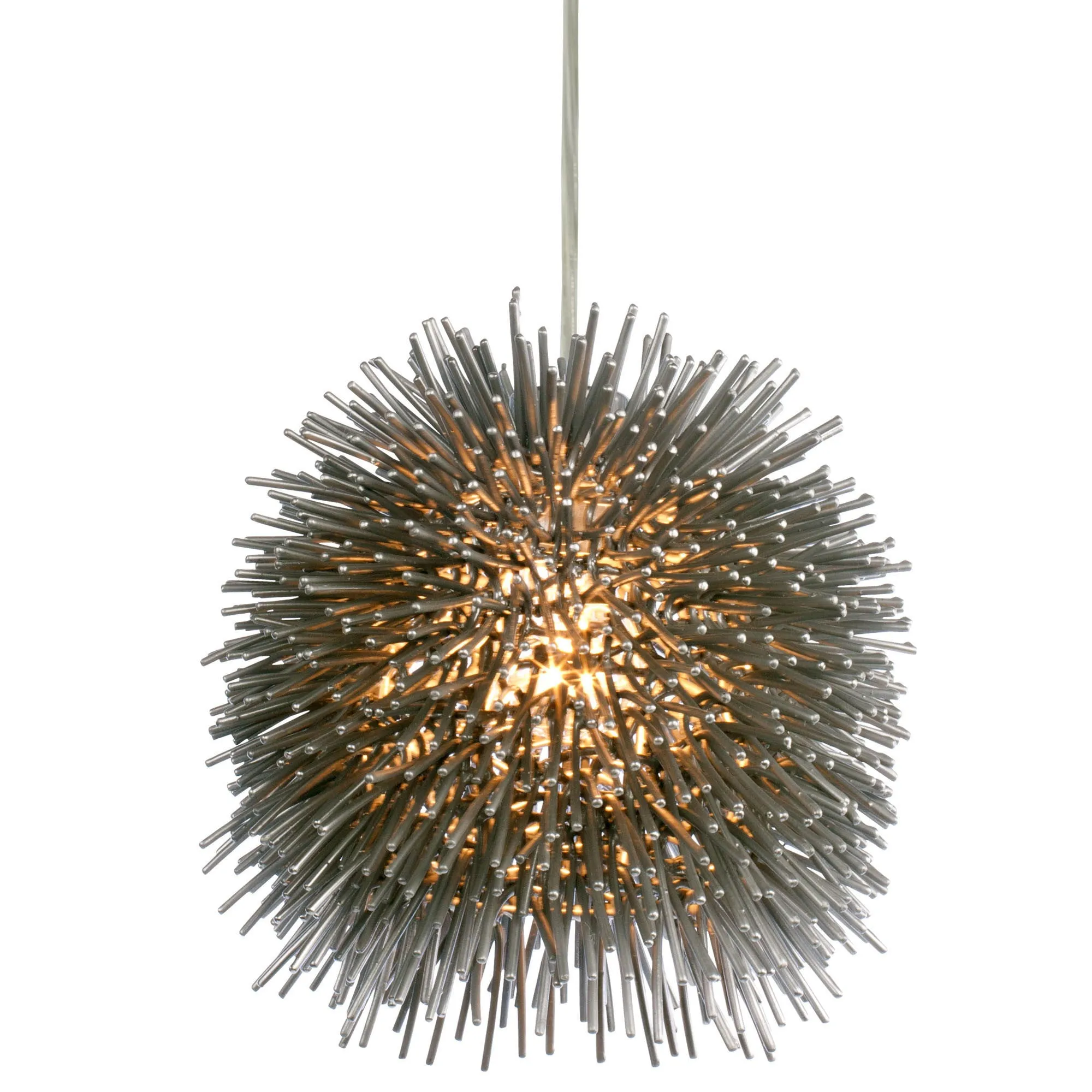 Urchin 169M01SCH 1-Light Mini Pendant - Painted Chrome