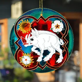 White Boar Sun Catcher