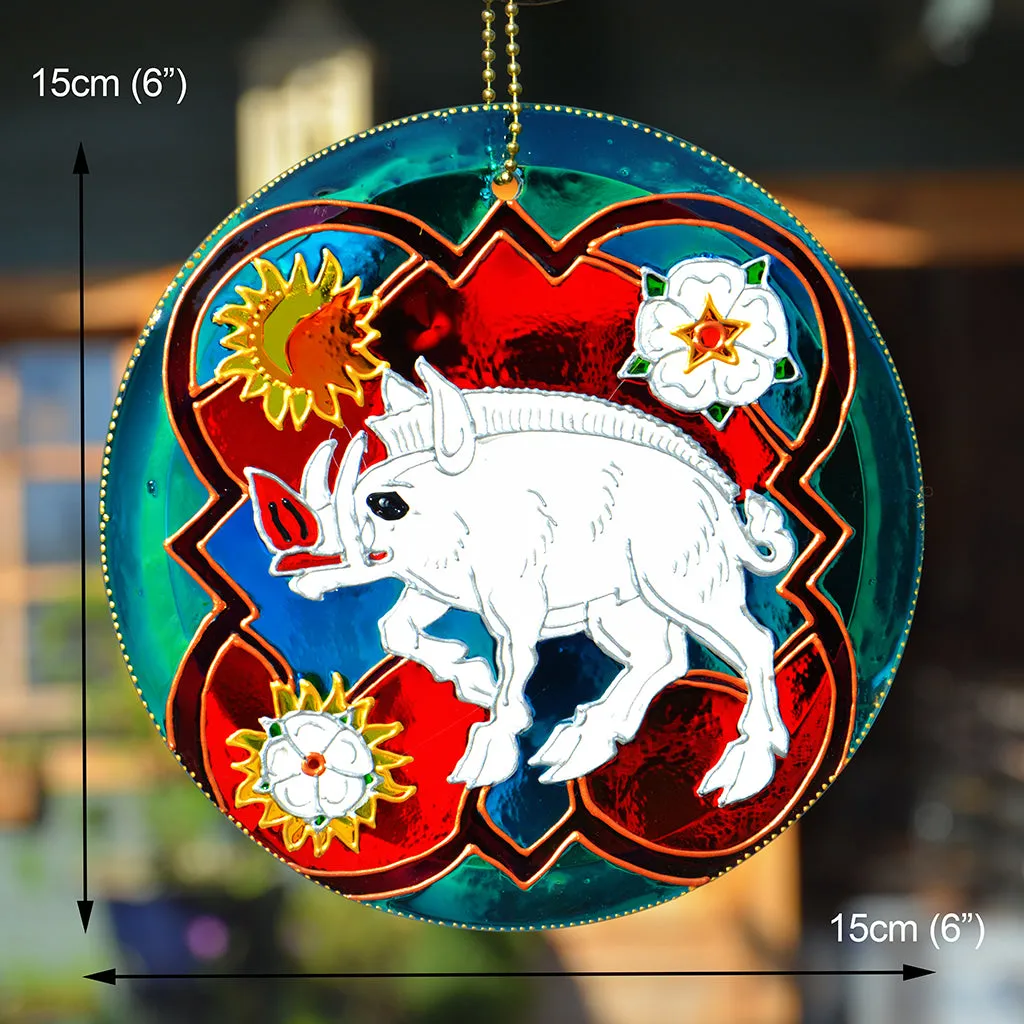 White Boar Sun Catcher