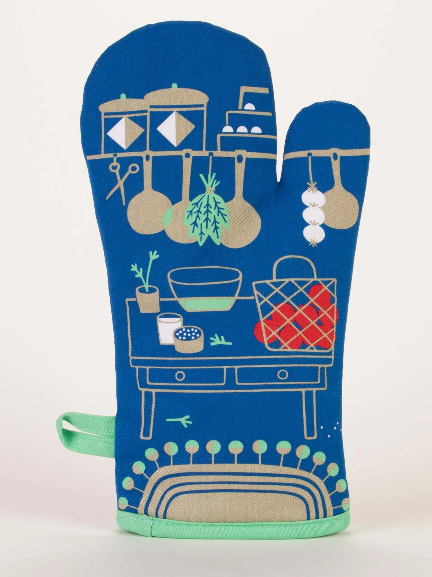 Yeah, I Followed The Recipe Once. It Was Fucking Boring. Oven Mitt